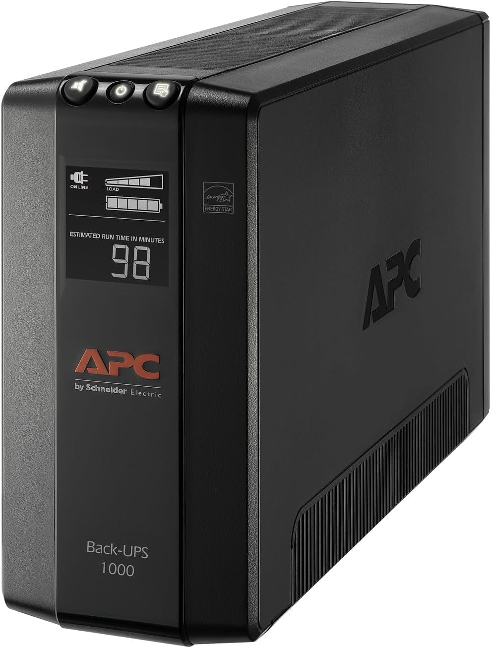APC Back-Ups Pro 850VA UPS, 510W Battery Backup & Surge Protector, AVR, 8 Outlets (NEMA 5-15R), LCD Display, BX850M Uninterruptible Power Supply for Computers, Wi-Fi Routers, Home Office Electronics