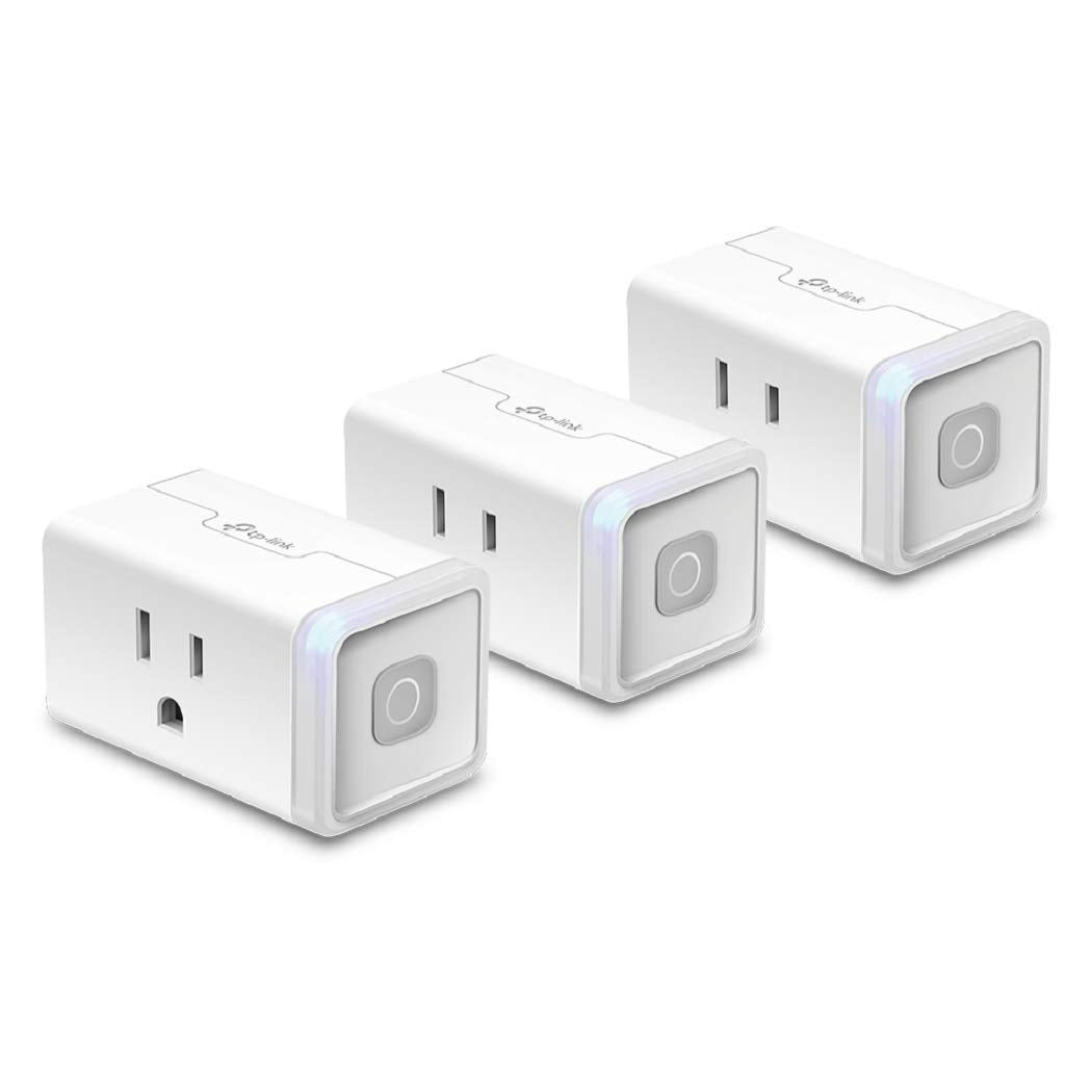 Kasa Smart Plug HS103P4, Smart Home Wi-Fi Outlet Works with Alexa, Echo, Google Home & IFTTT, No Hub Required, Remote Control, 15 Amp, UL Certified, 4-Pack, White