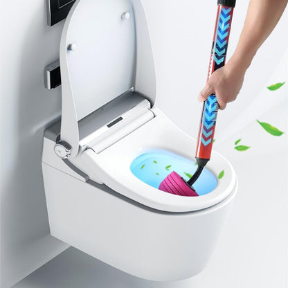 High Pressure Toilet Unblock a Shot, Toilet Plunger Clog Remover Tool, Toilet Pipe Plunger Drain Clog Remover Sink Plunger Kit Plumbing Tool for Sink Bathroom Kitchen Bathtub Clogged Pipe (1 Pack)