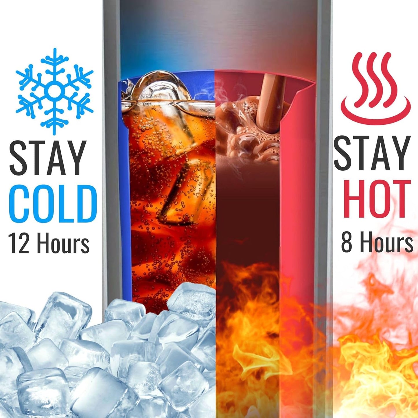 Onebttl Beach Gifts for Women or Men, 20Oz Vacuum Insulated Stainless Steel Travel Tumbler with Lid, Beach Themed Gifts, Gifts for Beach Lovers, Blue (Life Is Better at the Beach)