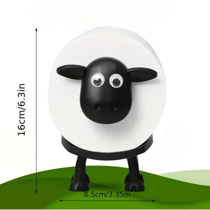Cute Animal Shaped Toilet Paper Holder, Funny Toilet Paper Holder Standing Bathroom Paper Towel Holder for Bathroom Decoration