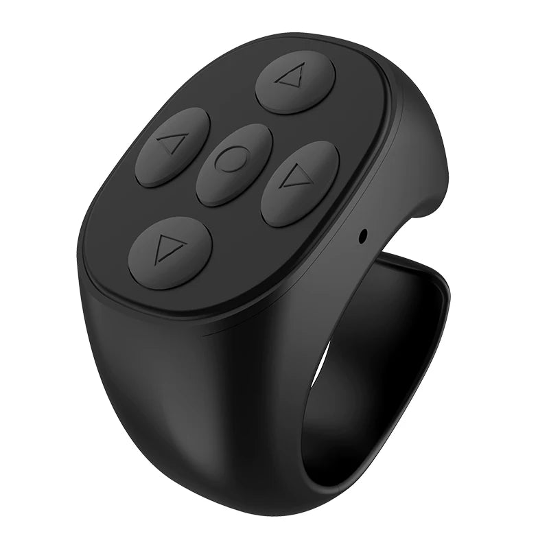 Wireless Bluetooth Remote Control Selfie Ring for Mobile Phones - Compatible with Xiaomi and Apple