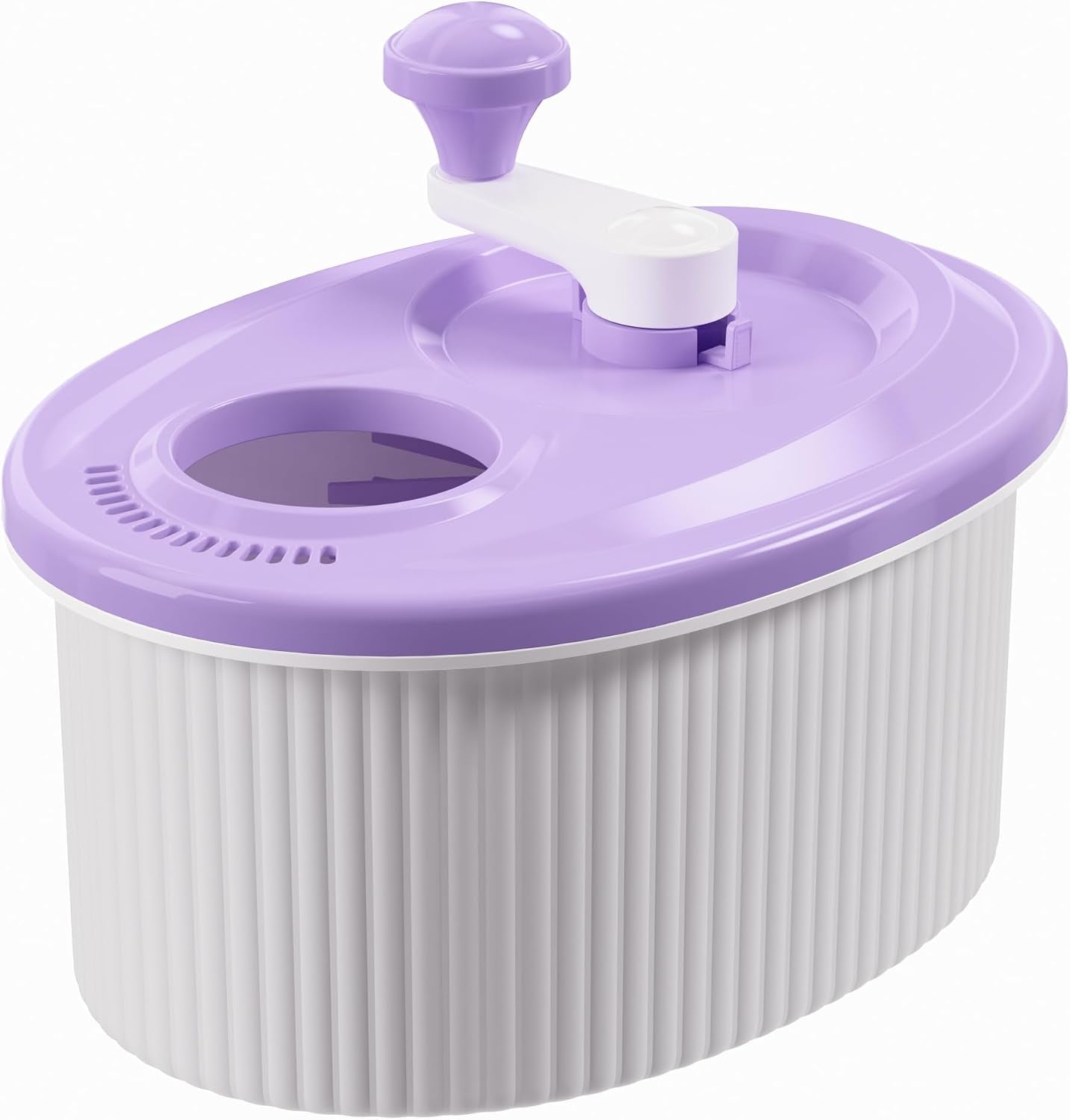 JOYMOOP JOYLOOP Fruit Cleaner Spinner, Large Produce Rinse Bowl with Drain Basket, Vegetable Scrubber for Berries, Grapes, Salad and Vegetables