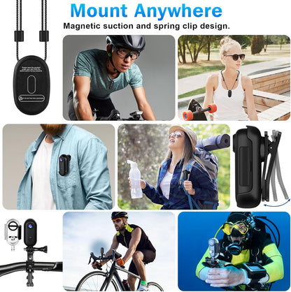I3 4K Thumb Action Camera, Tiny Size, Mount Anywhere, Small Body Camera
