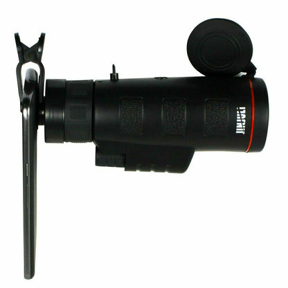 35x50 HD Monocular Telescope for Smartphone – High Power 35X Zoom with Universal Phone Adapter, Low Light Vision & 50mm Lens for Hunting, Hiking & Travel