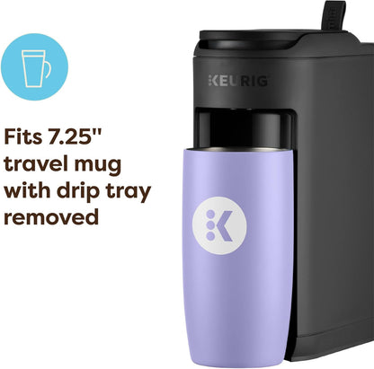 Keurig K-Mini Mate Single Serve Coffee Maker – Ultra-Compact 4” Width, Travel Mug Friendly, Ideal Holiday Gift for Small Spaces, Black