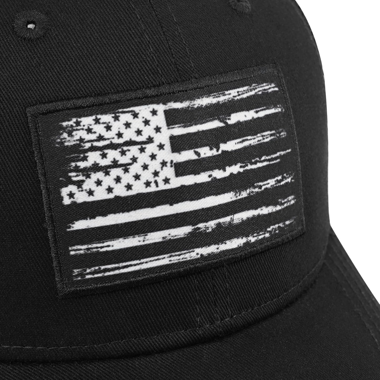 American Fish Flag Trucker Hat, Fishing Gifts for Men, Snapback Fishing Hat Perfect for Fishing and Daily Use