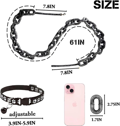 🐾 Viral Vault™ Chain Reaction™ — Funny 6-Foot Small Pet Leash