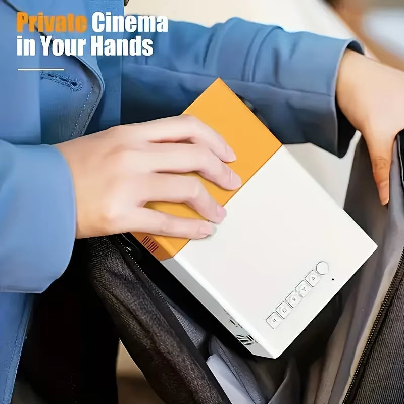 Powerful Native HD Mini Projector Portable Home Theater Projectors Supports HDMI USB Connection