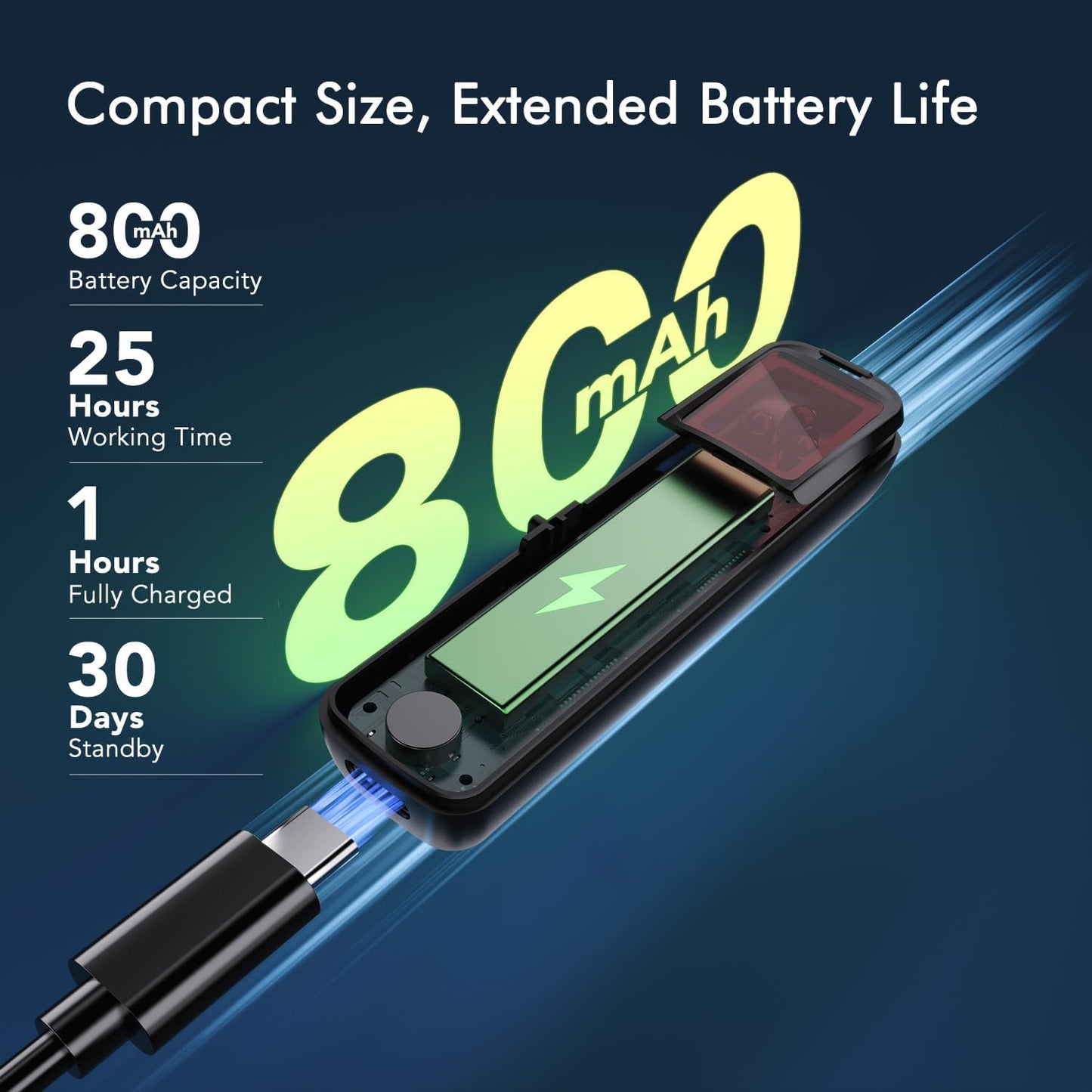 Upgraded Hidden Camera Detector - Ai-Powered Anti-Spy Device, GPS Tracker & Bug Detector, Portable RF Signal Scanner for Hotels, Travel, Home & Office (Black)