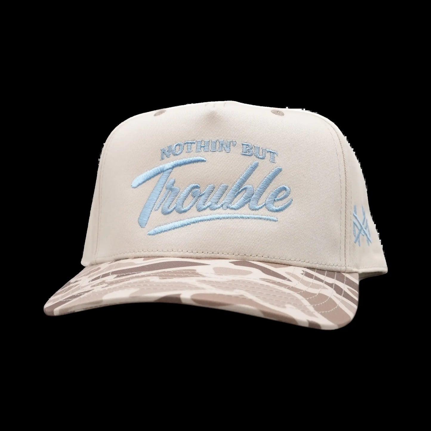 Nothing but Trouble Premium Trucker Snapback Hat