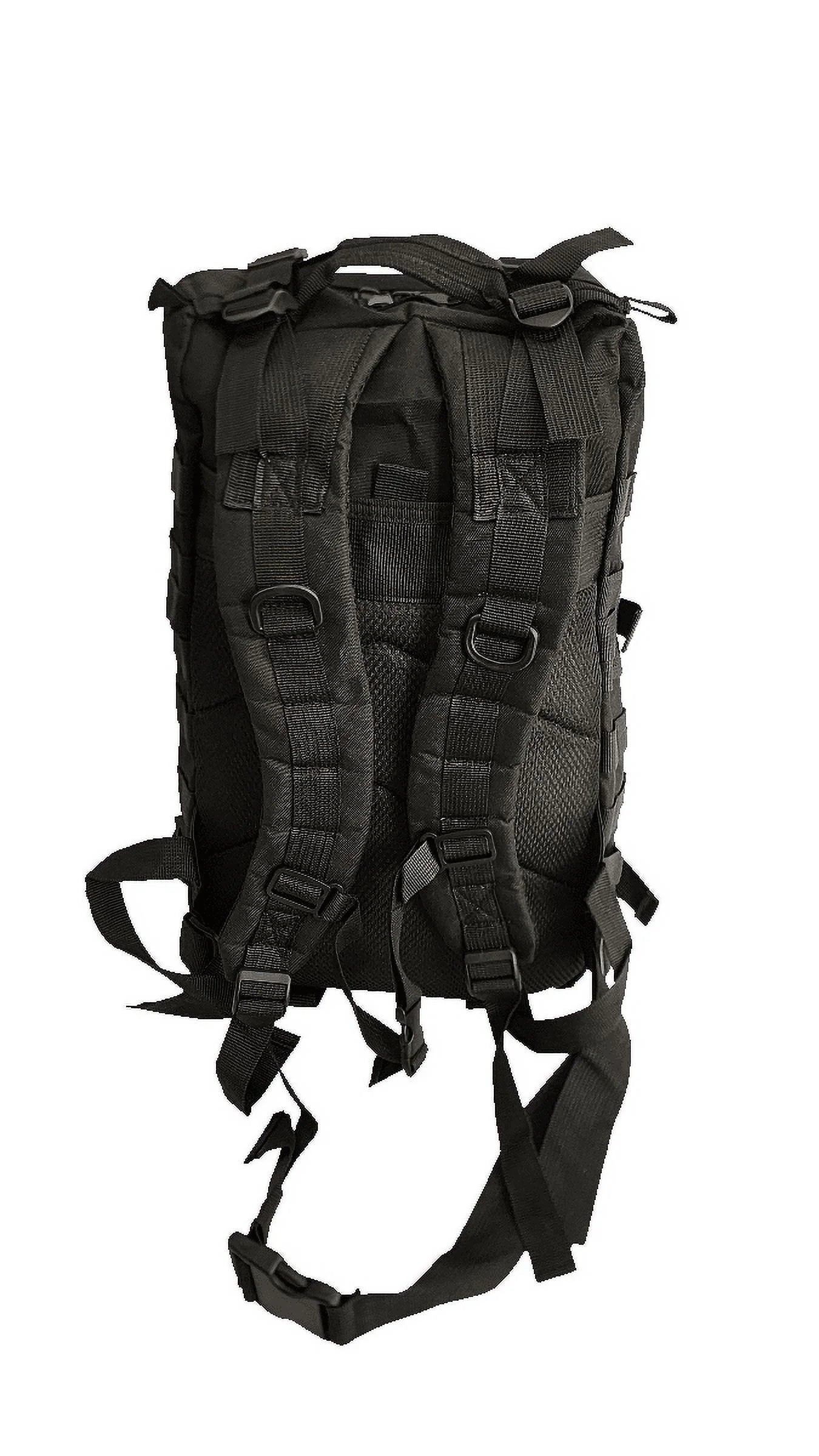 Ultimate Survival and Med Kit Complete 35L Bug Out Bag Backpack - Black