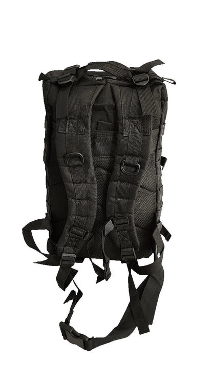 Ultimate Survival and Med Kit Complete 35L Bug Out Bag Backpack - Black