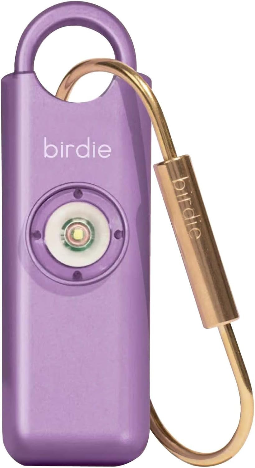 She’S Birdie–The Original Personal Safety Alarm for Women by Women–Loud Siren, Strobe Light and Key Chain in a Variety of Colors (Blossom)