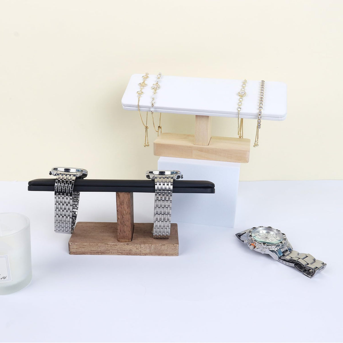  Viral Vault™ Luxe Bar™ — Premium T-Bar Jewelry Display Stand