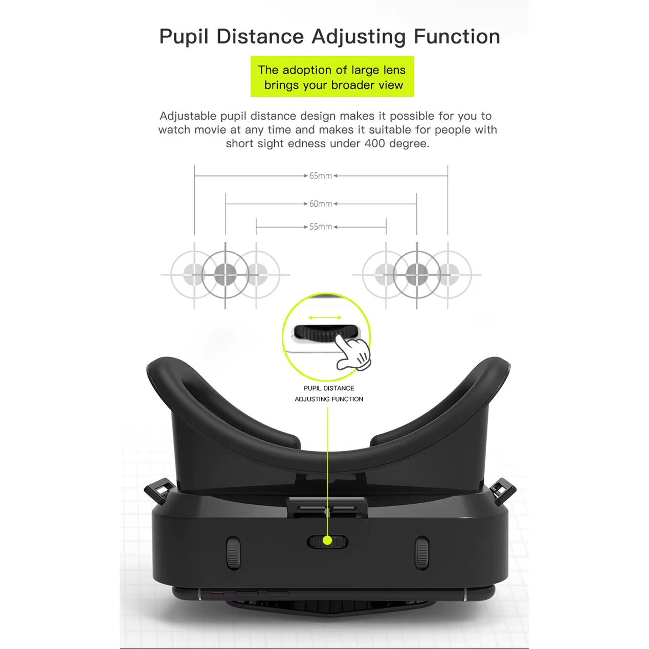 Shinecon VR Glasses 3D Headset Virtual Reality Devices Helmet Viar Lenses Goggle Smartphone Cell Phone Smart Games Mobile Viewer