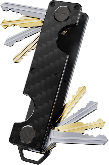 Viral Vault Compact Metal Key Organizer — Holds 8–10 Keys
