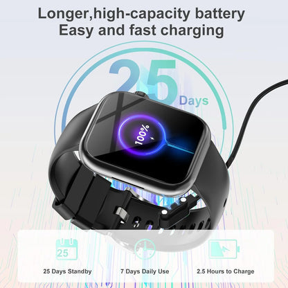PulsePro™ HD Smartwatch | 1.85" Touchscreen Bluetooth Smart Watch for Android & iPhone