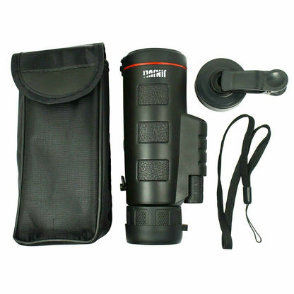 35x50 HD Monocular Telescope for Smartphone – High Power 35X Zoom with Universal Phone Adapter, Low Light Vision & 50mm Lens for Hunting, Hiking & Travel