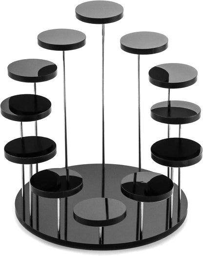 💎 Viral Vault™ Display Rise 12-Tier Jewelry & Collectibles Stand