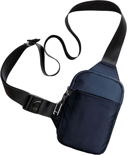 Anti-Theft Crossbody Sling Bag – RFID Protection, Cut-Resistant Strap & Water-Resistant Nylon