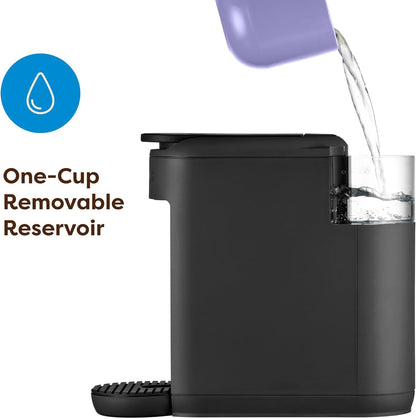Keurig K-Mini Mate Single Serve Coffee Maker – Ultra-Compact 4” Width, Travel Mug Friendly, Ideal Holiday Gift for Small Spaces, Black
