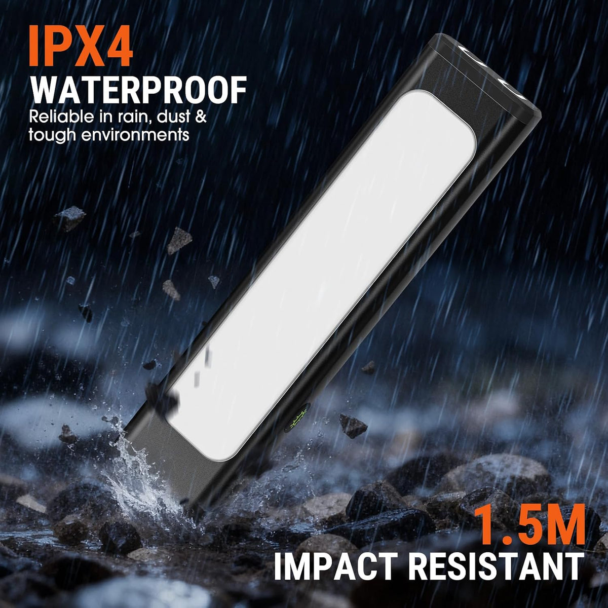 **Viral Vault 1200-Lumen Rechargeable EDC Flashlight — 9 Lighting Modes, Magnetic Base & USB-C Charging**