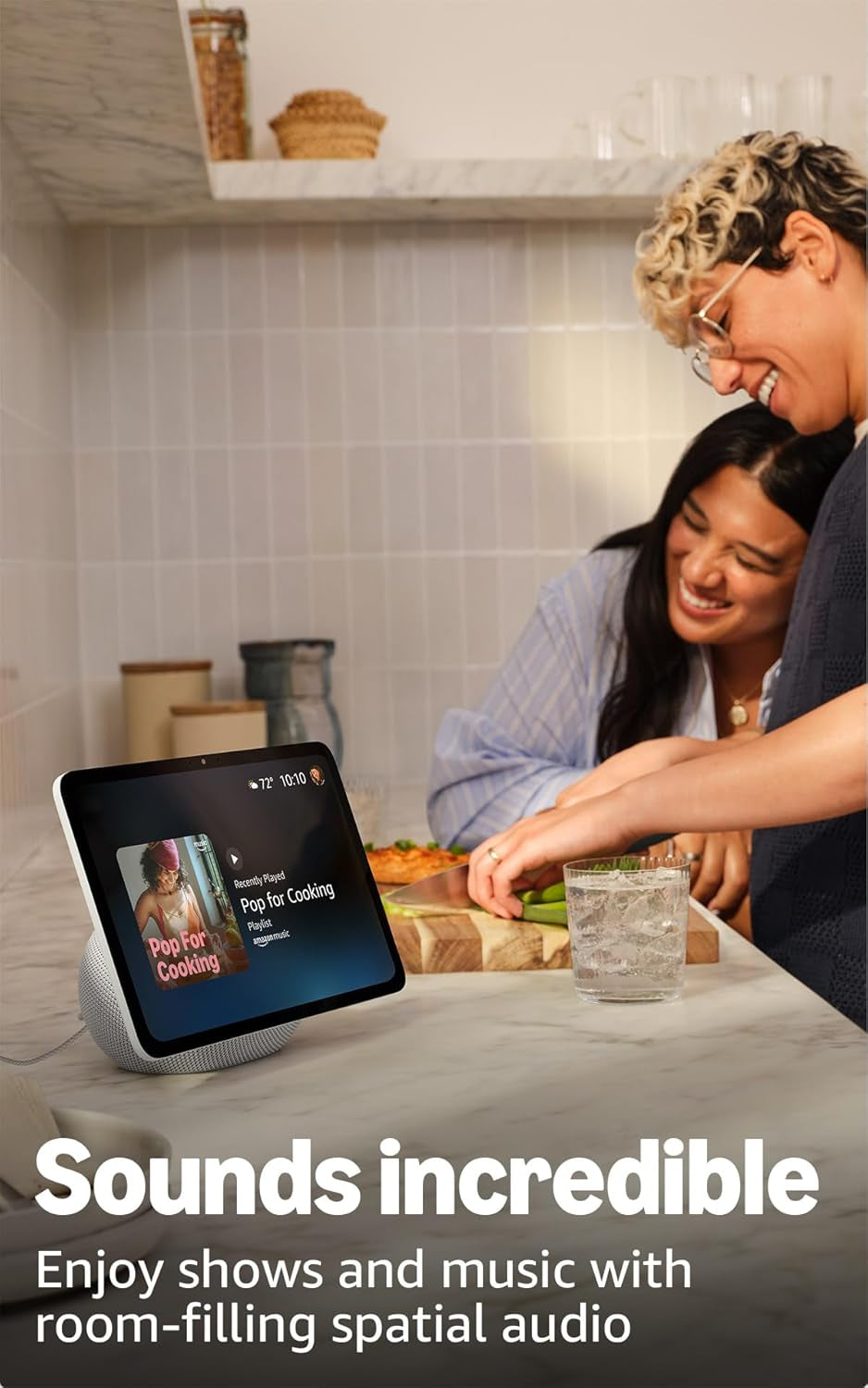 Amazon Echo Show 11 (Newest Model), Vibrant Full-Hd 11" Display with More Viewing Area and Spatial Audio, Designed for Alexa+, Graphite
