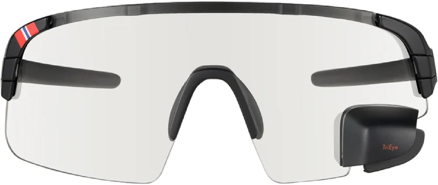 Trieye Cycling Glasses with Rear-View Mirror - Sports Sunglasses for Men & Women - UV-400 Protection
