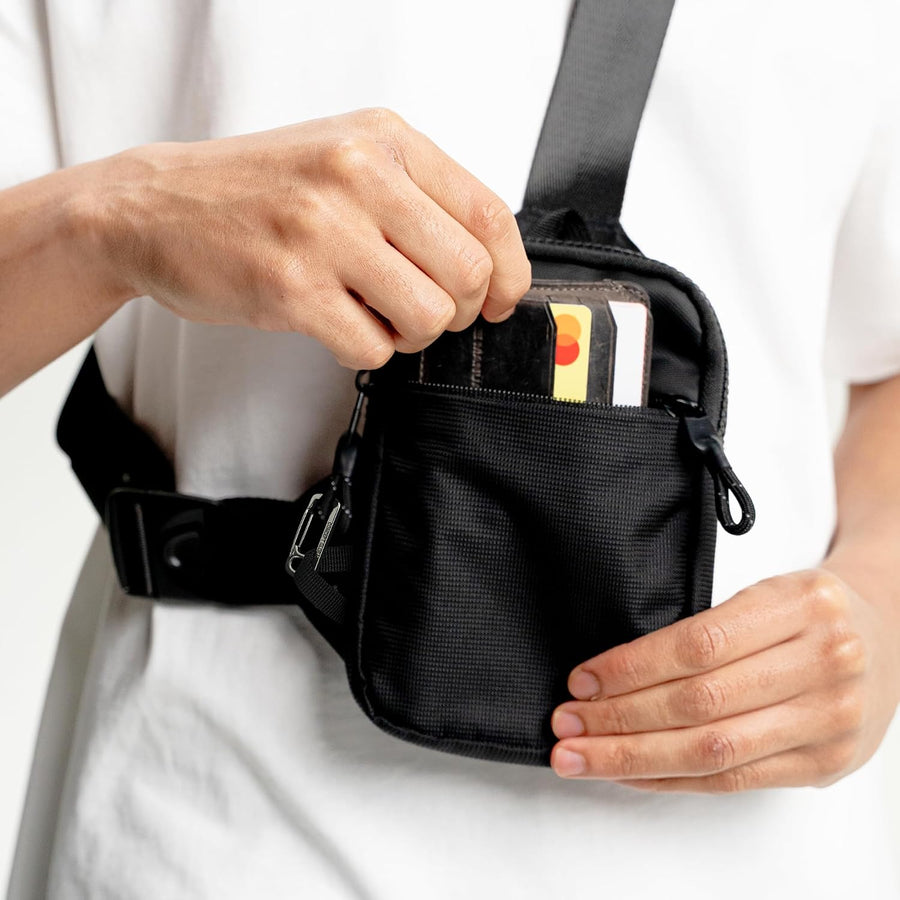 Anti-Theft Crossbody Sling Bag – RFID Protection, Cut-Resistant Strap & Water-Resistant Nylon