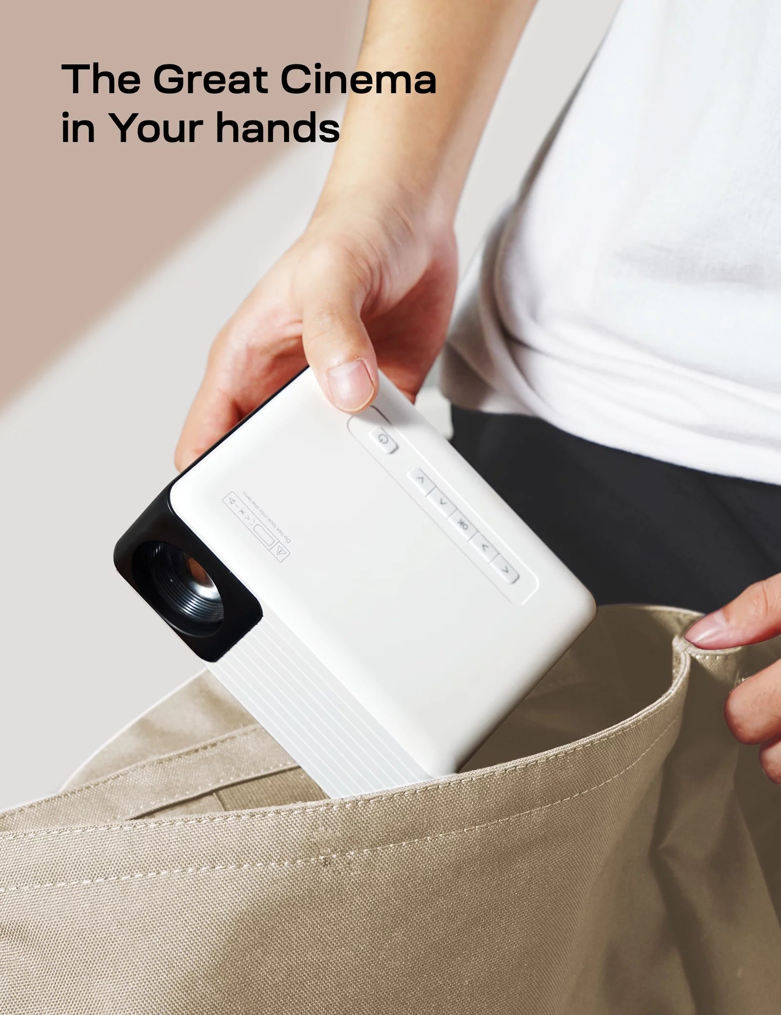 YT Mini Projector 1080P Supported,4000 Lumens LED 3.0 Outdoor Theater, 60000HRS Lamp Life,Black