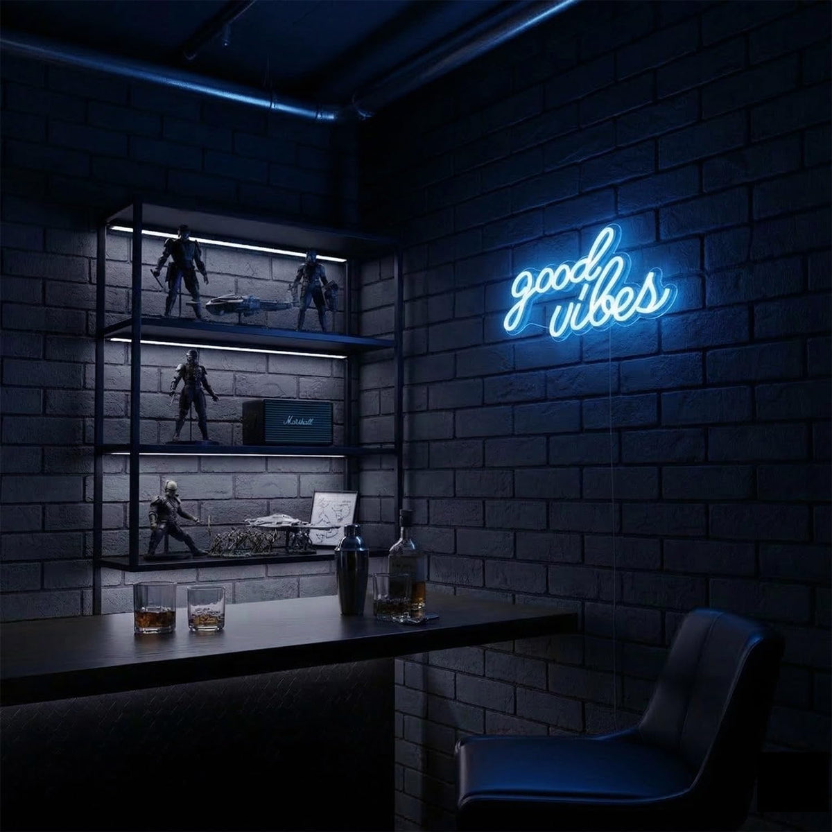 ✨ Viral Vault™ Good Vibes Neon Sign