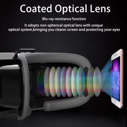 Shinecon VR Glasses 3D Headset Virtual Reality Devices Helmet Viar Lenses Goggle Smartphone Cell Phone Smart Games Mobile Viewer
