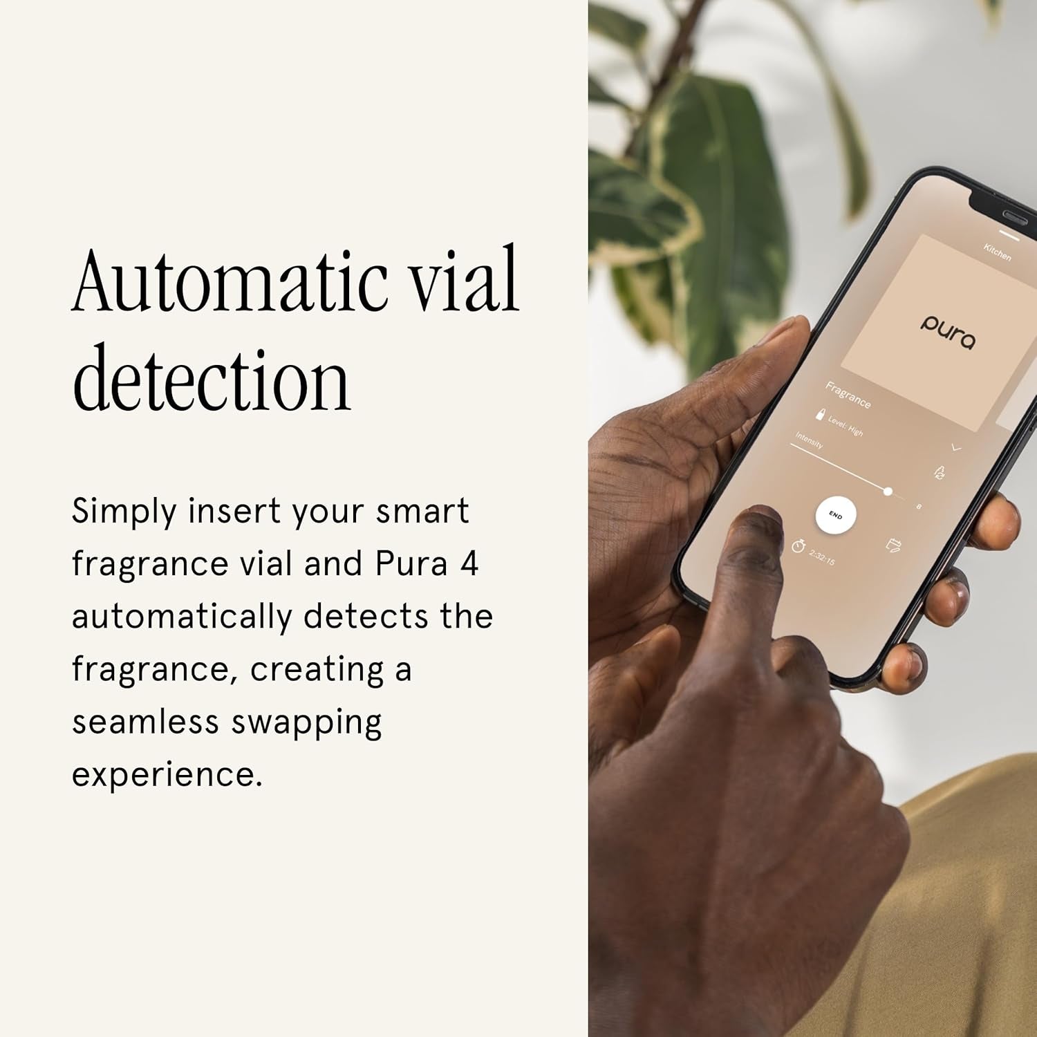 Pura 4 Smart Fragrance Diffuser - Adjustable Home Diffuser with LED Light & Automatic Vial Detection - Wi-Fi Device for Personalized Home Scenting Experience - 2025 Version