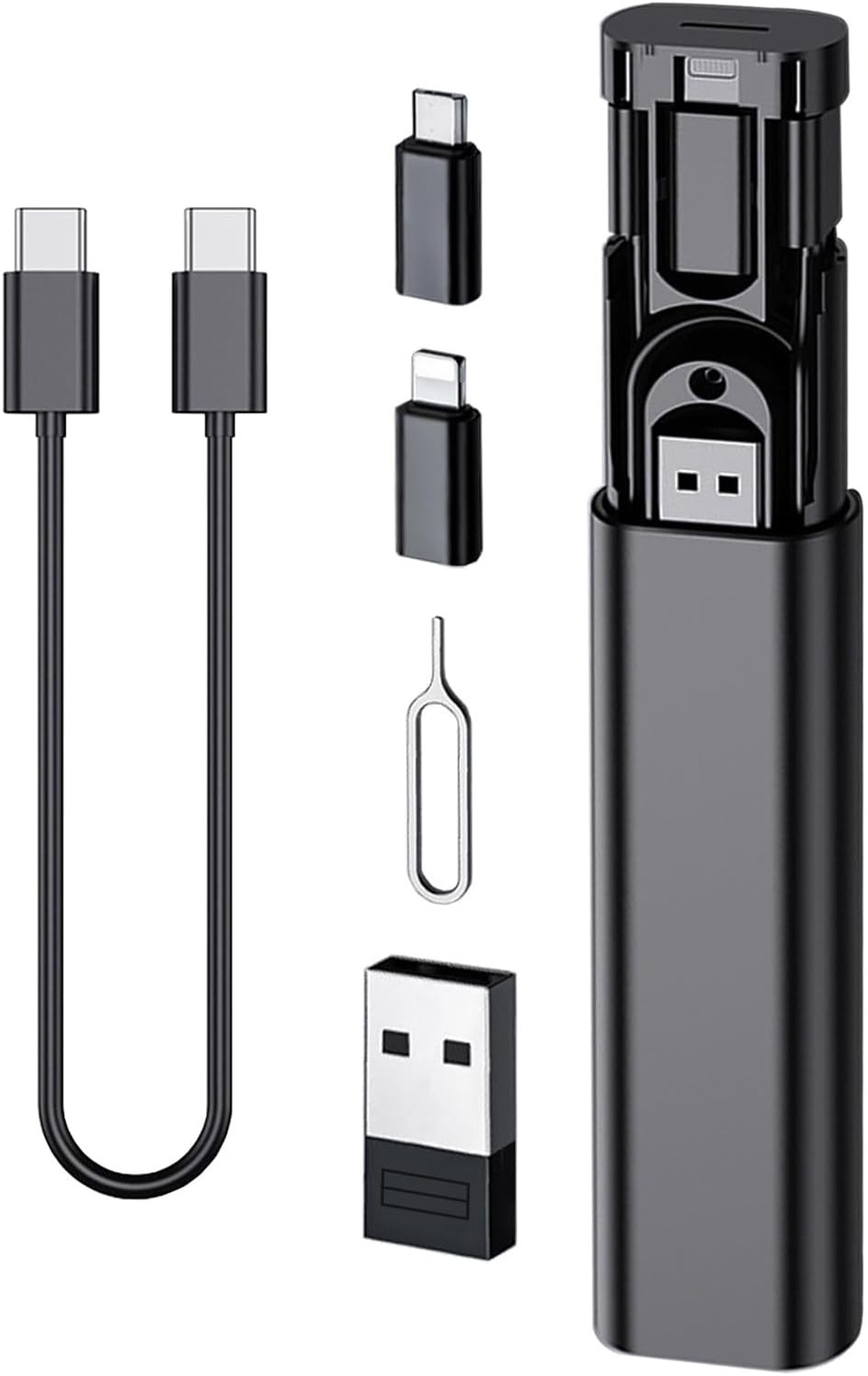 6-in-1 Universal Travel Charging Adapter – 60W