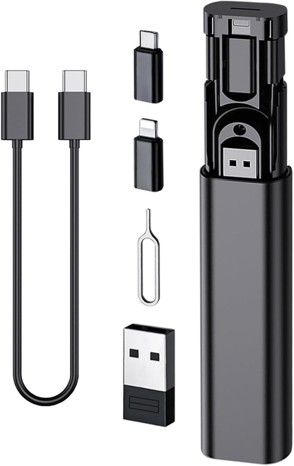 6-in-1 Universal Travel Charging Adapter – 60W
