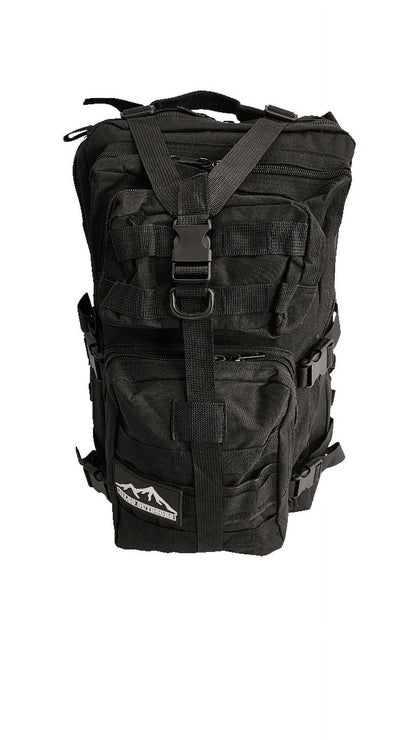 Ultimate Survival and Med Kit Complete 35L Bug Out Bag Backpack - Black