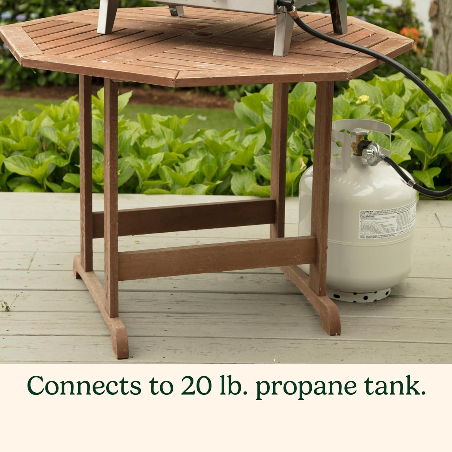 Chef'S Style Tabletop Portable Propane Gas Grill, 20,000 BTU Stainless Steel 2-Burner Outdoor BBQ Grill for Camping, Tailgates, BBQ, Hassle-Free Setup