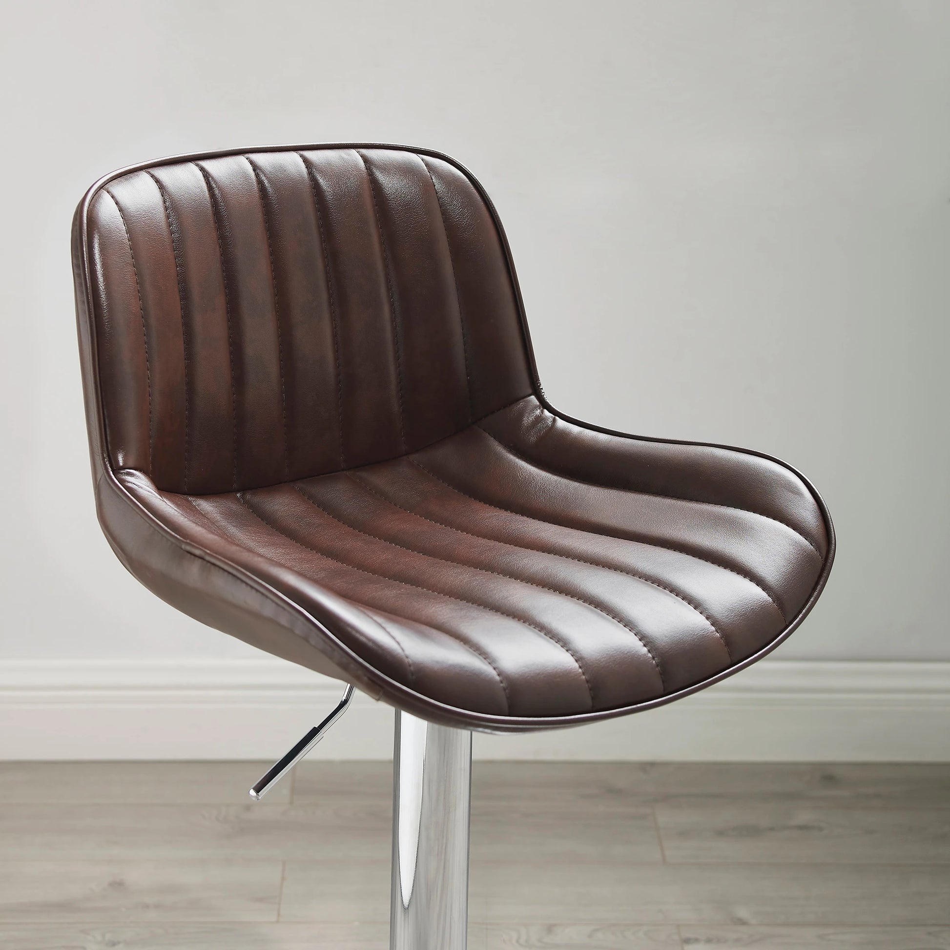 Art Leon Adjustable Swivel Barstool Set – Mid-Century Modern Kitchen & Bar Seating