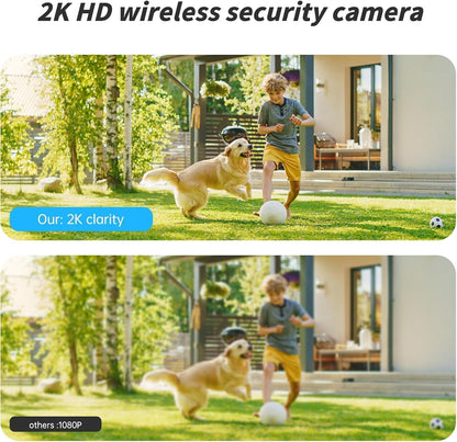 🏠 Viral Vault™ Sun Guard 2K — Solar-Powered Wireless Security Camera