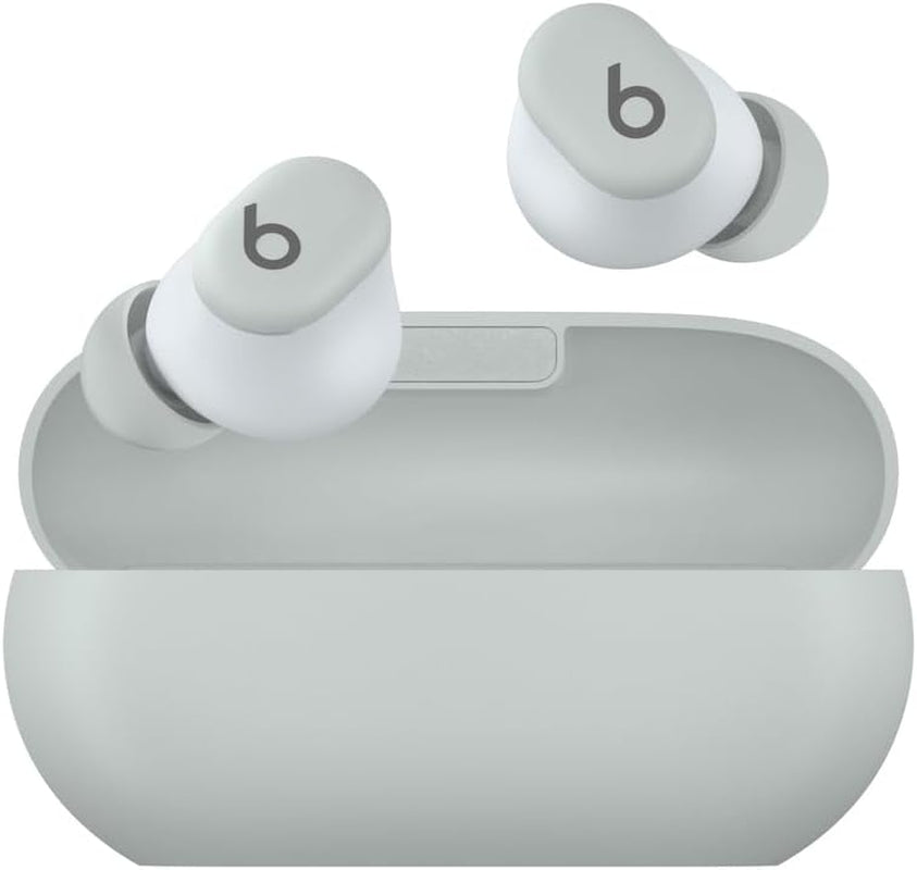 Beats Solo Buds - Wireless Bluetooth Earbuds | 18 Hours of Battery Life | Apple & Android Compatibility | Built-In Microphone - Transparent Red