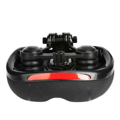 ESLNF Hollow Breathable Bicycle Saddle MTB Road Bike Saddle Shock Absorbing Comfortable Big Butt Bike Seat Bicycle Accessories