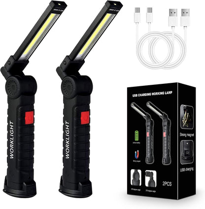 Viral Vault Flex Beam Rechargeable Magnetic Work Light