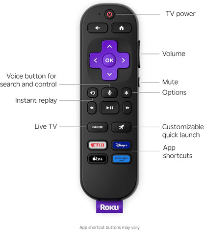 Roku Smart TV – 50-Inch Select Series, 4K HDR TV – Rokutv with Enhanced Voice Remote – Flat Screen LED Television with Wi-Fi for Streaming Live Local News, Sports, Family Entertainment