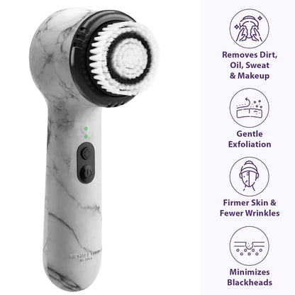 Vault skin care collection brings you Michael Todd Beauty Soniclear Allure 2024 Best of Beauty Winner Facial Cleansing + Exfoliation Brush System with Antimicrobial Protected Bristles, 4 Speeds, Serum Infusion Head + Travel Case