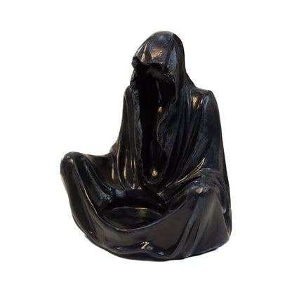 Nordic Ghost Wizard Candle Holder Creative Resin Niche Creative Ornament Halloween Ghost Party Atmosphere Decoration