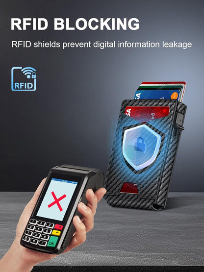Viral Vault SmartTrack Pop-Up Wallet — RFID Protection & Air Tag Holder