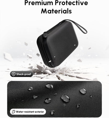Viral Vault Wireless Charger Travel Case — Hard-Shell Organizer for Hicober 3-in-1 Charging Station