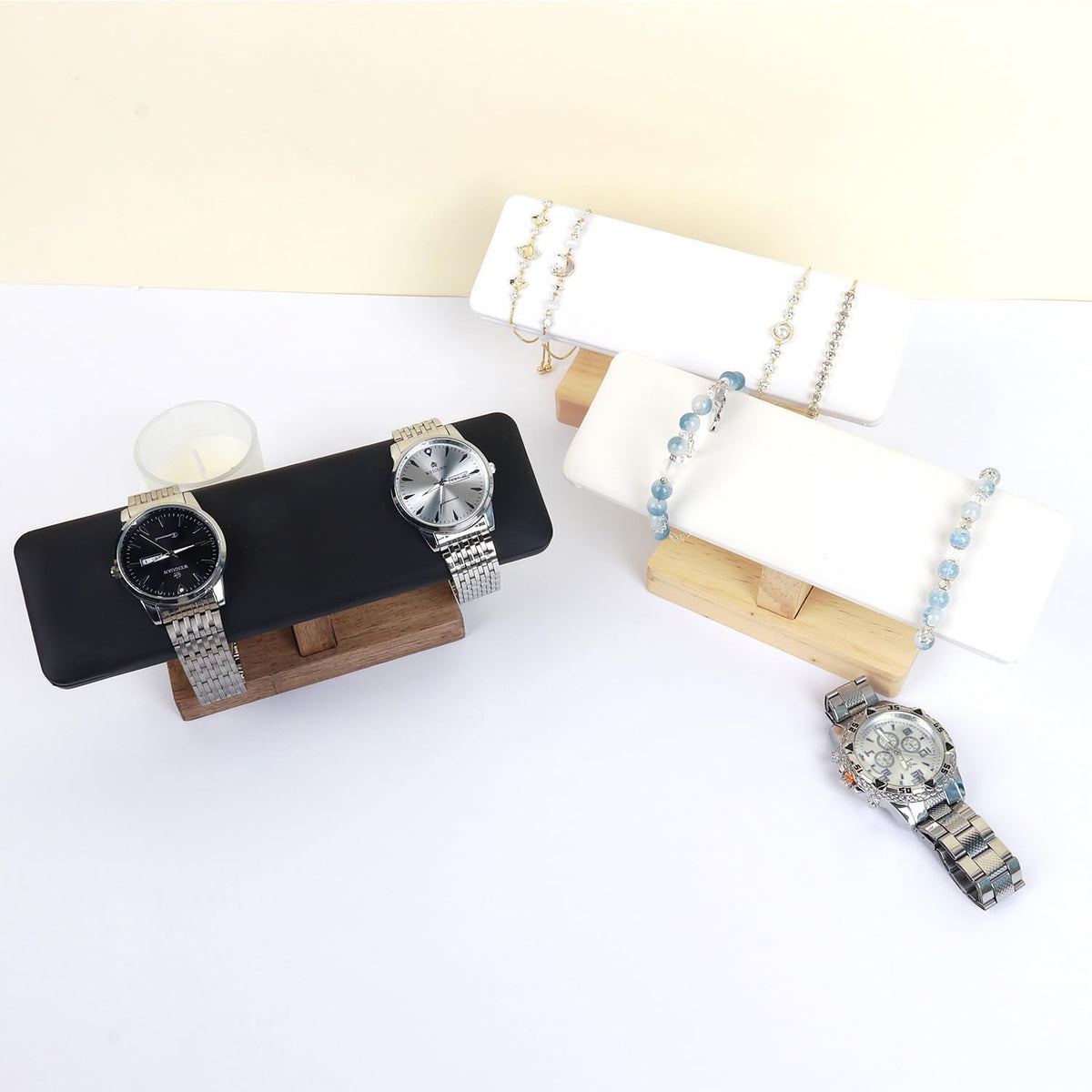  Viral Vault™ Luxe Bar™ — Premium T-Bar Jewelry Display Stand
