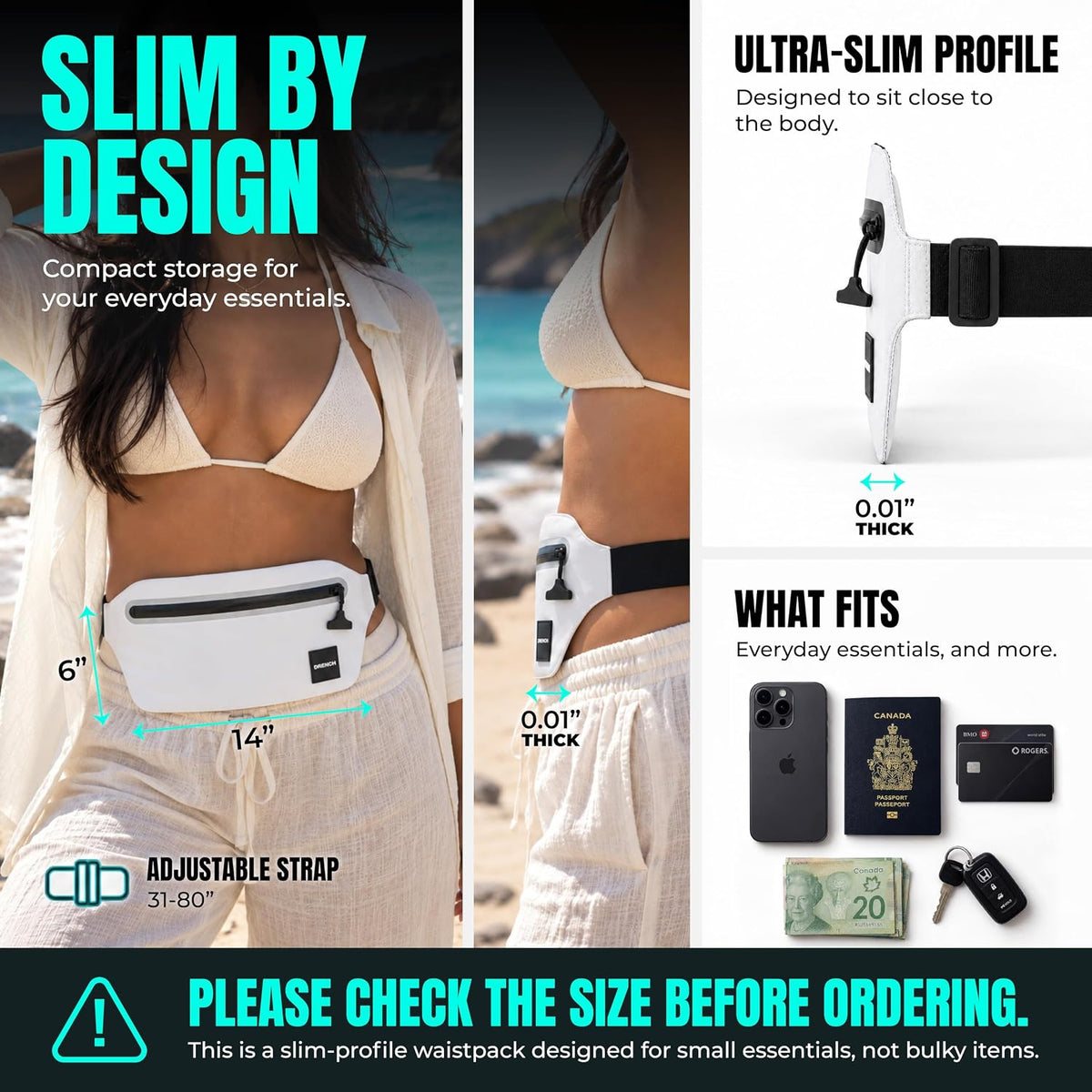 Viral Vault Waterproof Adventure Waist Pack & Floating Phone Case Set